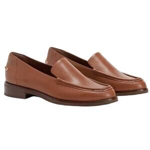 EVERLANE Women’s The Modern Leather Flat Loafer in Rum-Size 7.5